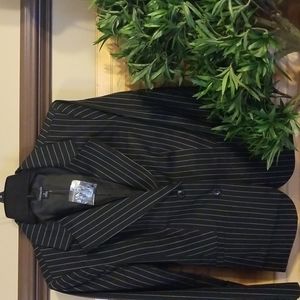 Black & White Pin Striped Blazer